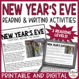 New Year's Eve Around the World Reading Comprehension Pass