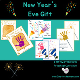 New Year's Eve Gift, Keepsake, Preschool, Kindergarten, Se