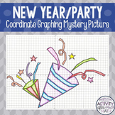 New Year's Eve Party Hats Coordinate Graphing Picture