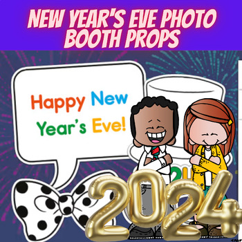 Preview of New Year's Eve Photo Booth Props