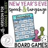 New Year's Eve Speech and Language Game Print No Print for