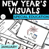 New Year's Eve Visuals for Special Education