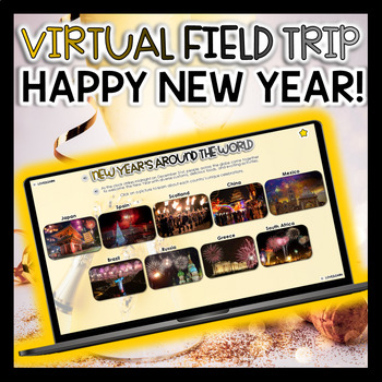 Preview of New Year's Eve and Day Virtual Field Trip: Interactive and Goal Setting