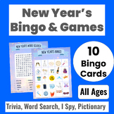 New Year's Games and Bingo for All Ages