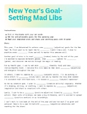 New Year's Goal-Setting Mad Libs