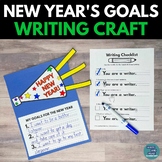 New Year's Goals Writing Craft- Writing Craftivity
