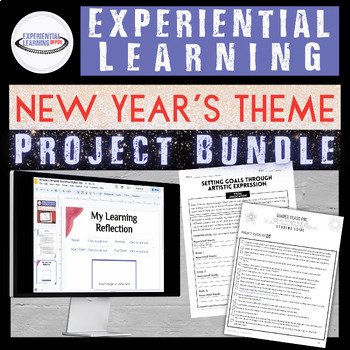 Preview of New Year's High School Project-Based Learning Bundle