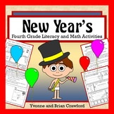 New Year's Literacy Original Stories Activities 4th Grade 