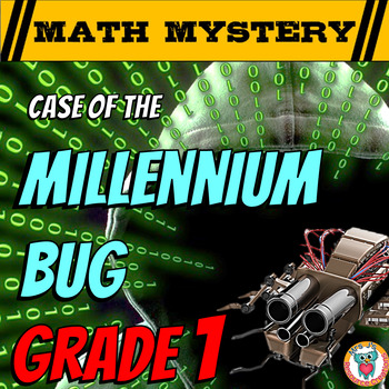 Preview of New Years Activity Math Mystery - 1st Grade Edition