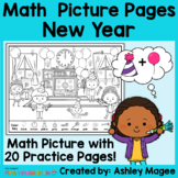 New Year's Math Picture Pages