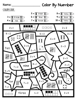 New Year's Math Worksheets Number Sense by The Monkey Market | TPT