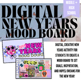 New Year's Mood Board | Digital Reflection + Goal Setting 