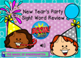 New Year's Party Sight Word Review~Boom Cards