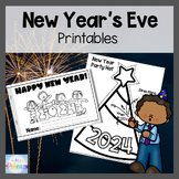 New Year's Eve 2024 Printable Activities