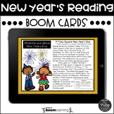 New Year’s Reading Comprehension Boom Cards™ - Digital