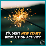 New Year's Resolution Activity Printable ESL New Year's Go