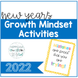 2022 New Year's Resolution and Growth Mindset Activities