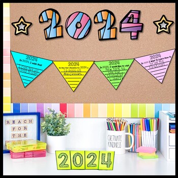Preview of New Year's Resolutions - 2024 - Reading and Writing - Interactive Notebook