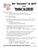 New Year's Resolutions Activity Packet