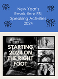 New Year's Resolutions Conversation Activities 