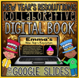 New Year's Resolutions Digital Book in Google Slides™