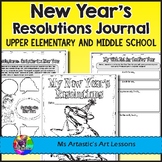New Year's Resolutions and Goals Booklet, Worksheets & Activities
