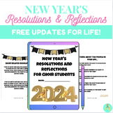 New Year's Resolutions and Reflections for Middle School C