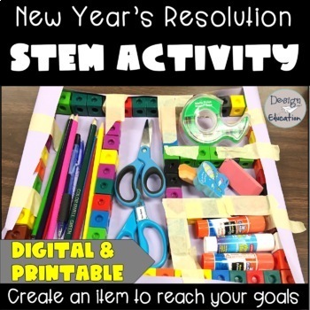 Preview of New Year's STEM Activity