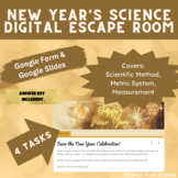 New Year's Science Escape Room- MIDDLE & HIGH SCHOOL