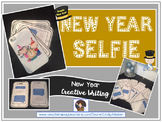 New Year's Selfie & Resolution Creative Writing Activity