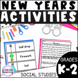 New Year Social Studies Activities for Kindergarten & 1st 