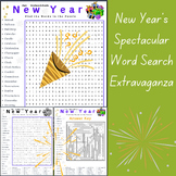New Year's Spectacular Word Search Extravaganza