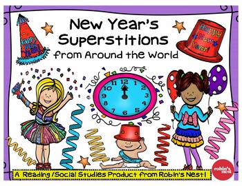 Preview of New Year's Superstition's from Around the World!   (Reading/Social Studies)