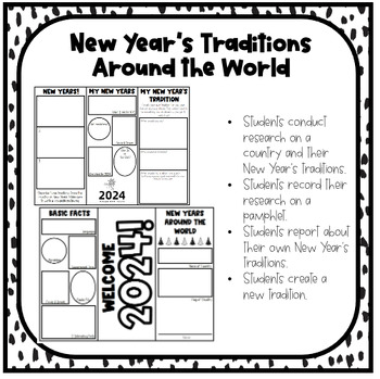 Preview of New Year's Traditions Around the World Research Pamphlet