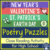 New Year's Valentine's Day Saint Patrick's Day Earth Day P