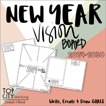 Preview of New Years Activity: Vision Board