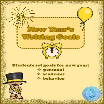 Preview of New Year's Writing Goals