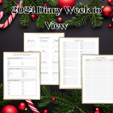 New Year's gift - 2024 Diary Week to View - Lots of covers