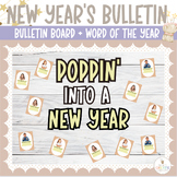 New Year'S Bulletin Board | Student Goal & Resolution