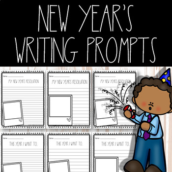 New Years Writing Prompts by Classroom Creations by Catherine Coyle