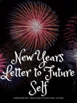Preview of New Years 2021 Activities Letter to Future Self (Distance Learning)