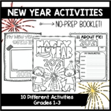 New Years 2021 Activities - NO-PREP ACTIVITY BOOKLET