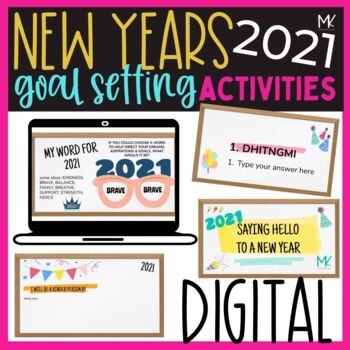 Preview of New Years 2021 Digital Activity Goal Setting