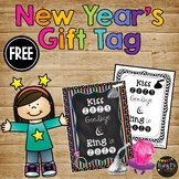 New Years 2024 Student Gift Tag for Candy Ring Pop and Kis