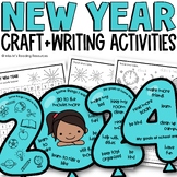 New Year Goals 2024 Craft and Writing New Years Bulletin B