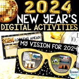 Happy New Year 2024 Writing Resolution Goal Setting Vision