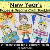New Years 2023 Craft Booklet Activity for Goal Setting Hop