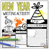 New Years 2023 Writing Activity and Bulletin Board