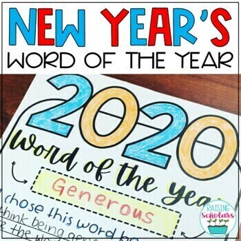 Preview of New Years 2024 - 2027 One Word of the Year Resolutions