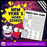 New Years 2024 Activities | New Years Word Search